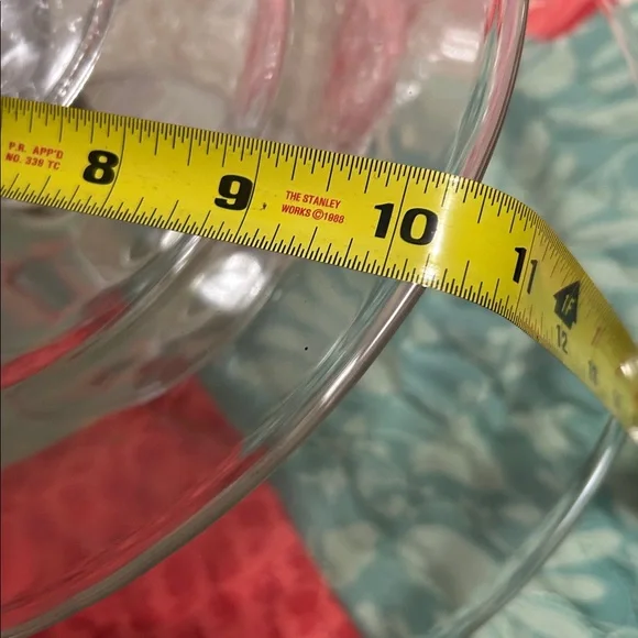 Libbey single glass footed cake/dessert 3 piece server set 4.8 base on each. - Picture 6 of 7